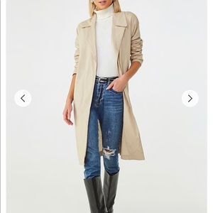 Belted Longline Jacket